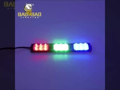 Beschikbaar Fancy Light Bar 18 LED-modulelamp Rood Blauw Flitsend Fiets Decoratie