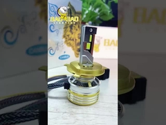 H4 H7 H11 9005 9006 Metalen witte flitslampen licht LED koplamp Autoonderdelen