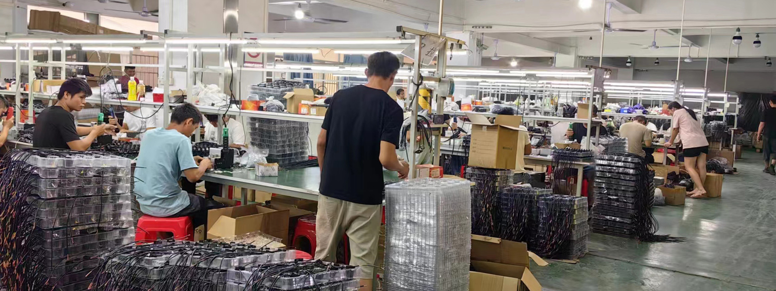 Guangzhou Baobao Lighting Co., Ltd. productielijn van de fabrikant