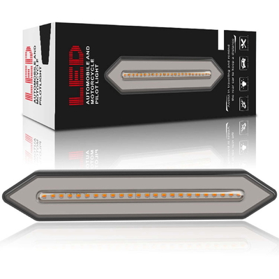 Rood Geel 24V Universele LED Achterlicht Pilot Lamp Voor Auto Voor Motorfiets