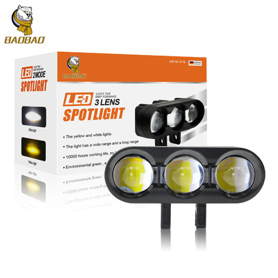 Motorfiets Geel Wit Kleur Projector LED Licht Upgrade Spotlight Accessoires