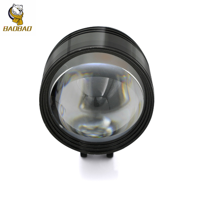 Aluminium behuizing Gele witte flitsende 24V motorfiets LED spotlight