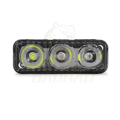 3 LED-draailamp 9W Steady Flash Waterdicht Licht Voor Motorfiets