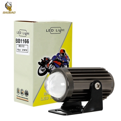 Wit Geel 12v Universal Auto Lamp LED Spotlight Voor Motorfiets