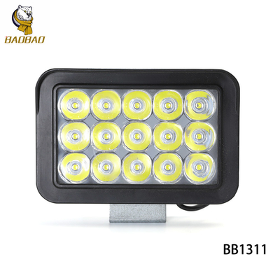 Rectangle 15 Beam Plastic Rood Blauw Wit LED Spotlight Voor Motorfiets