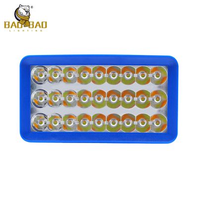 27 Perlen Wit Gele Flash 80V Plastic Motorcycle koplamp