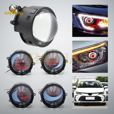 Rood Blauw Schattig Duivel Oog Verkrijgbaar Auto koplamp Interieur Decoratie