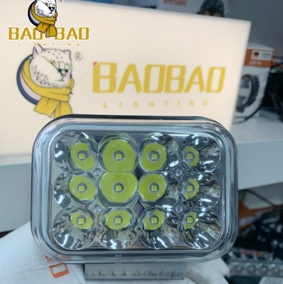 12 led metalen rode blauwe flitsende politielamp koplamp lamp voor motorfiets