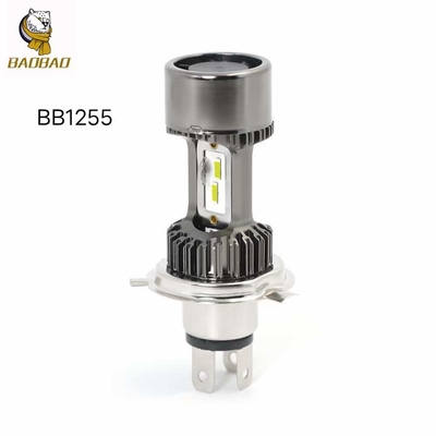 12V metalen witte H4 LED-lamp met ventilator motorfiets binnenlicht