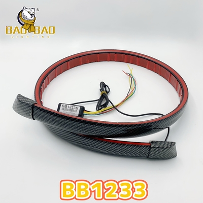 Carbon Fiber Car Light Bar Achterlicht Decoratieonderdelen Kofferbak Led Light Autoonderdelen