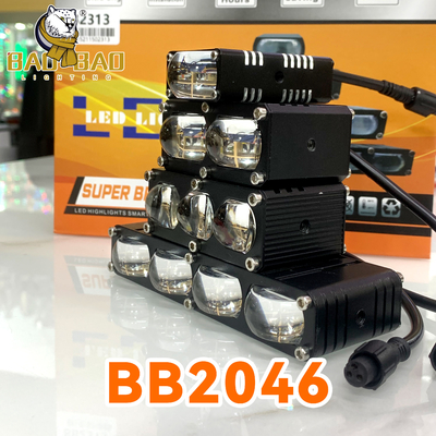 25W Wit Geel Dubbelkleurig Eet Motorfiets LED-licht Universele schijnwerper